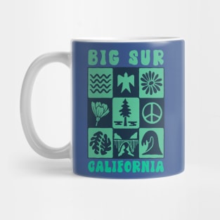 Big Sur Icons Mug